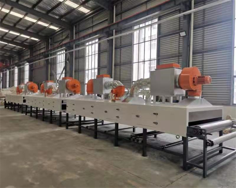 熱風(fēng)循環(huán)隧道烘干線